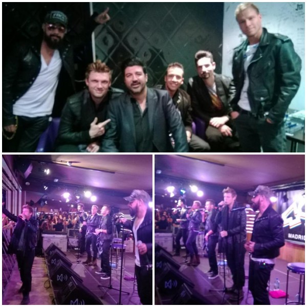 Fan Event con Backstreet Boys en Madrid