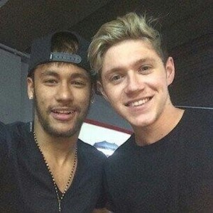 Niall con Neymar Jr.