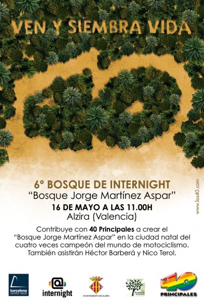 El bosque de "Jorge Martínez Aspar", en Alzira