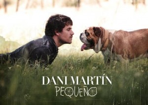 Dani Martín y su perro Blas