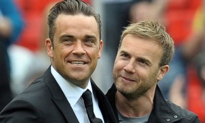 Gary Barlow y Robbie Williams