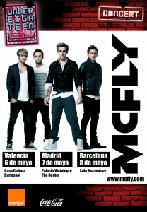 El cartel de los conciertos de McFyl