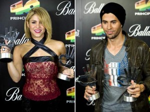 Shakira y Enrique Iglesias - Premios 40 Principales 2011